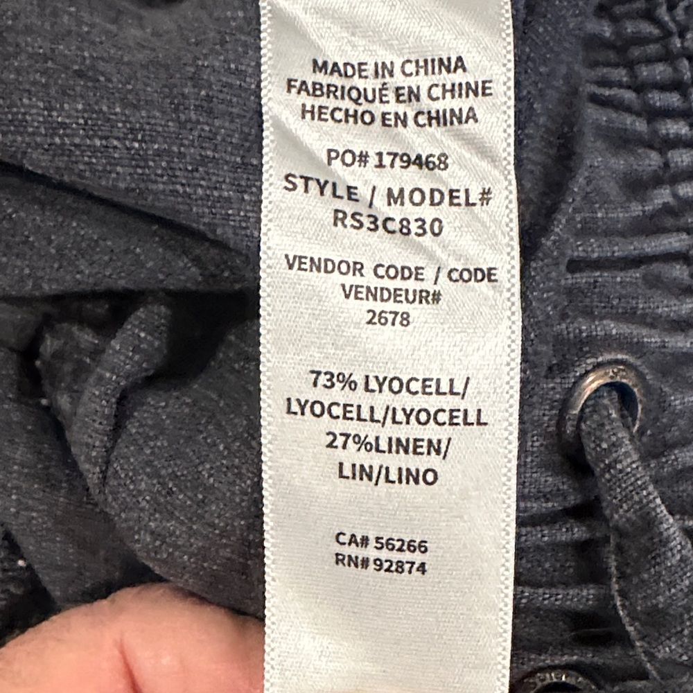 Splendid Charcoal Women's Drawstring Utility Jogg… - image 8